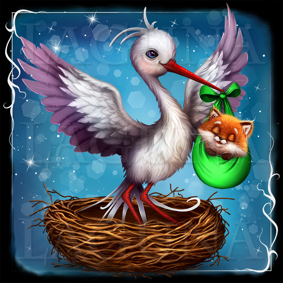 Baby Delivery Service (Stork and Fox)
