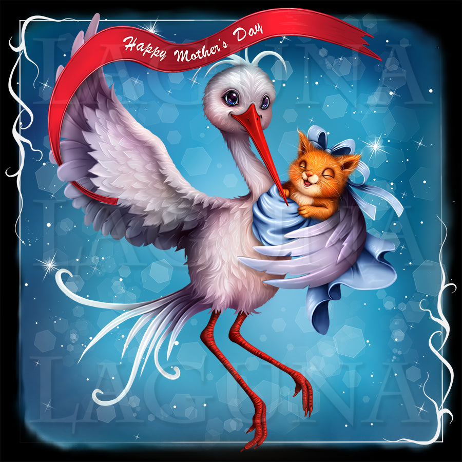 Baby Delivery Service (Stork and Squirrel)
