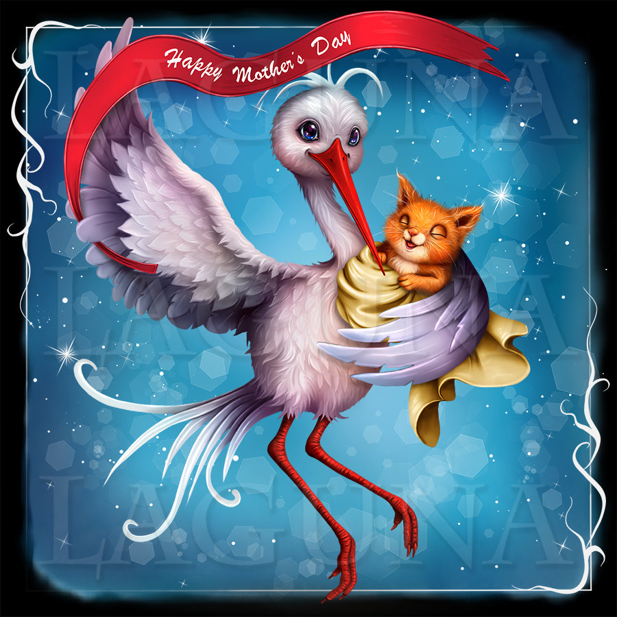 Baby Delivery Service (Stork and Squirrel)