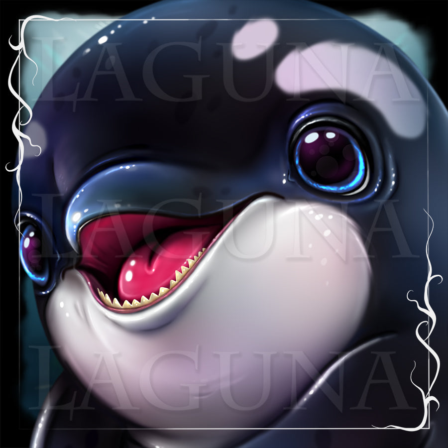 Baby Orca with Candy