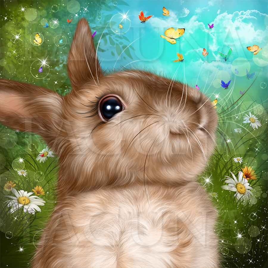 Bunny and Butterflies