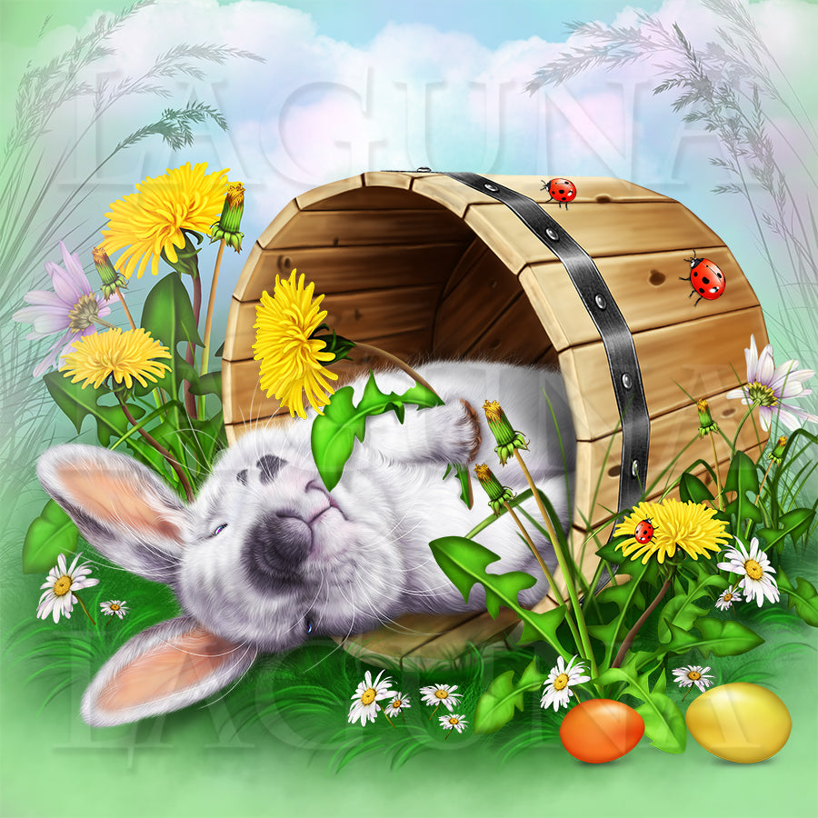 Bunny in the Garden