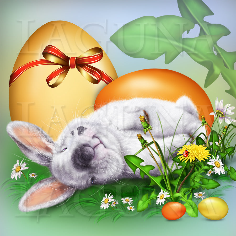 Bunny in the Garden