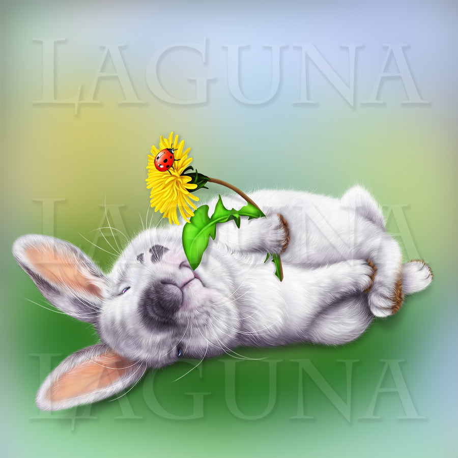 Bunny in the Garden