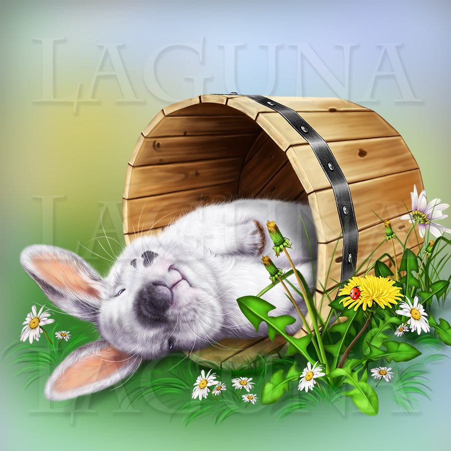 Bunny in the Garden