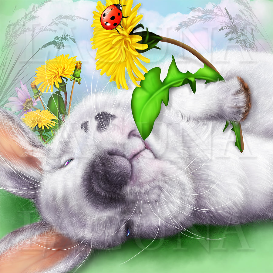 Bunny in the Garden