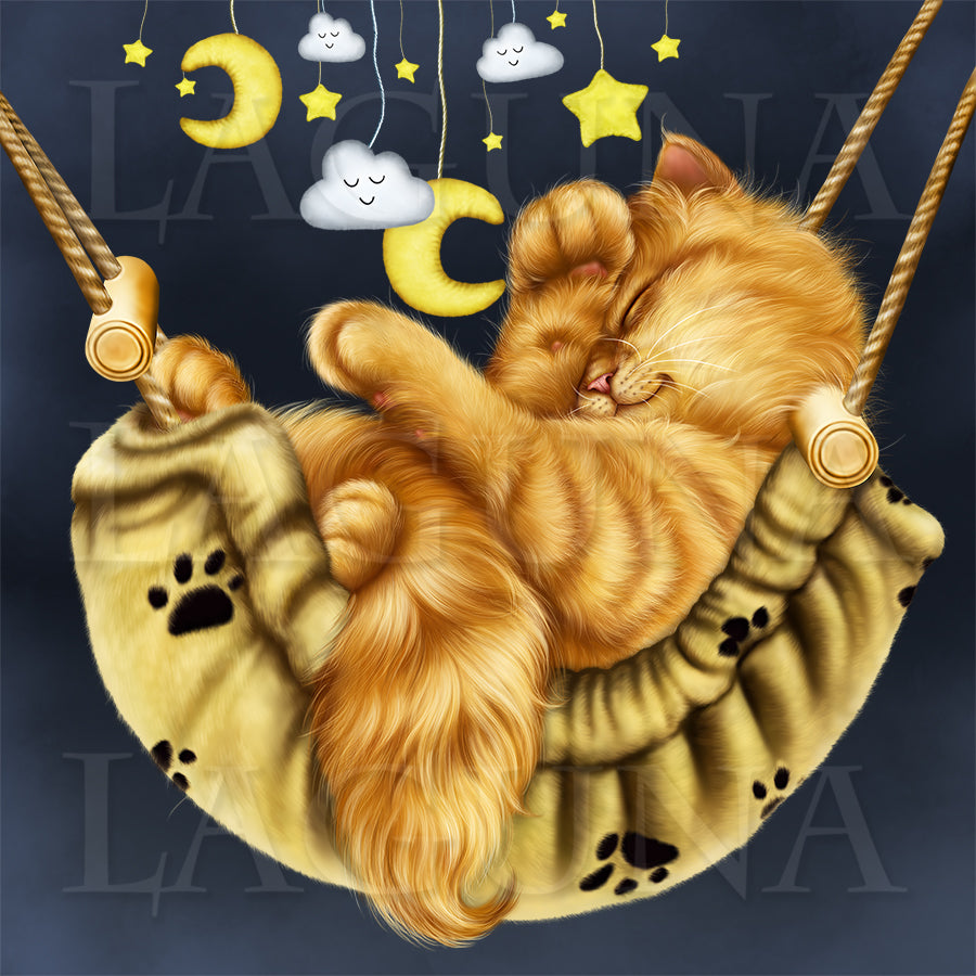 Cat in Hammock