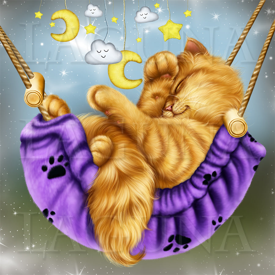 Cat in Hammock