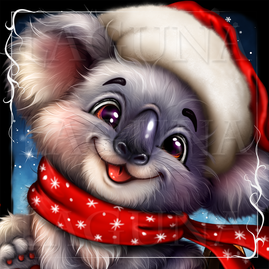 Christmas Koala Sledging