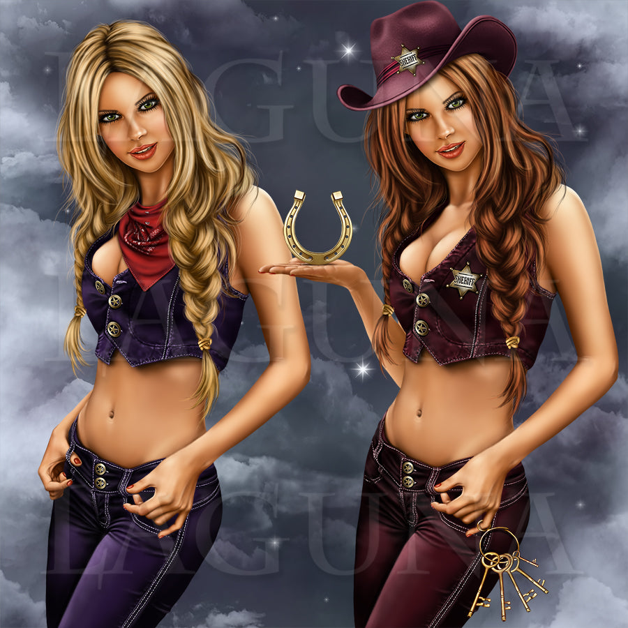 Cowgirl and Pegasus