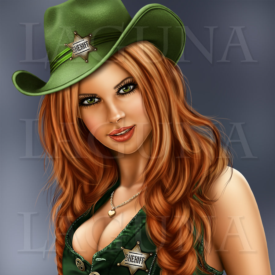 Cowgirl and Pegasus