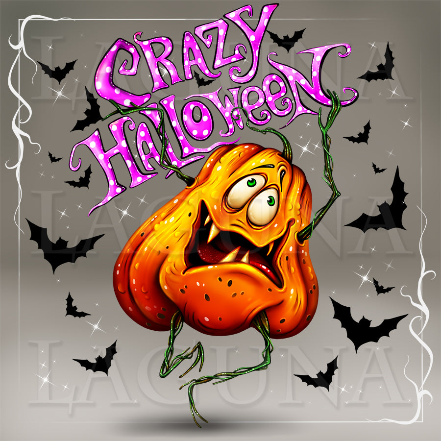 Crazy Halloween Pumpkin