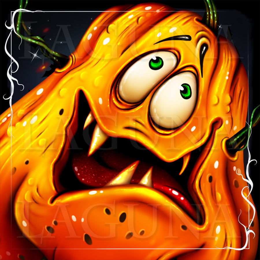 Crazy Halloween Pumpkin