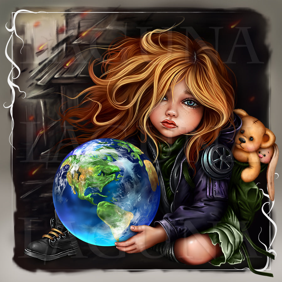 Earth Day (Post Apo Girl)