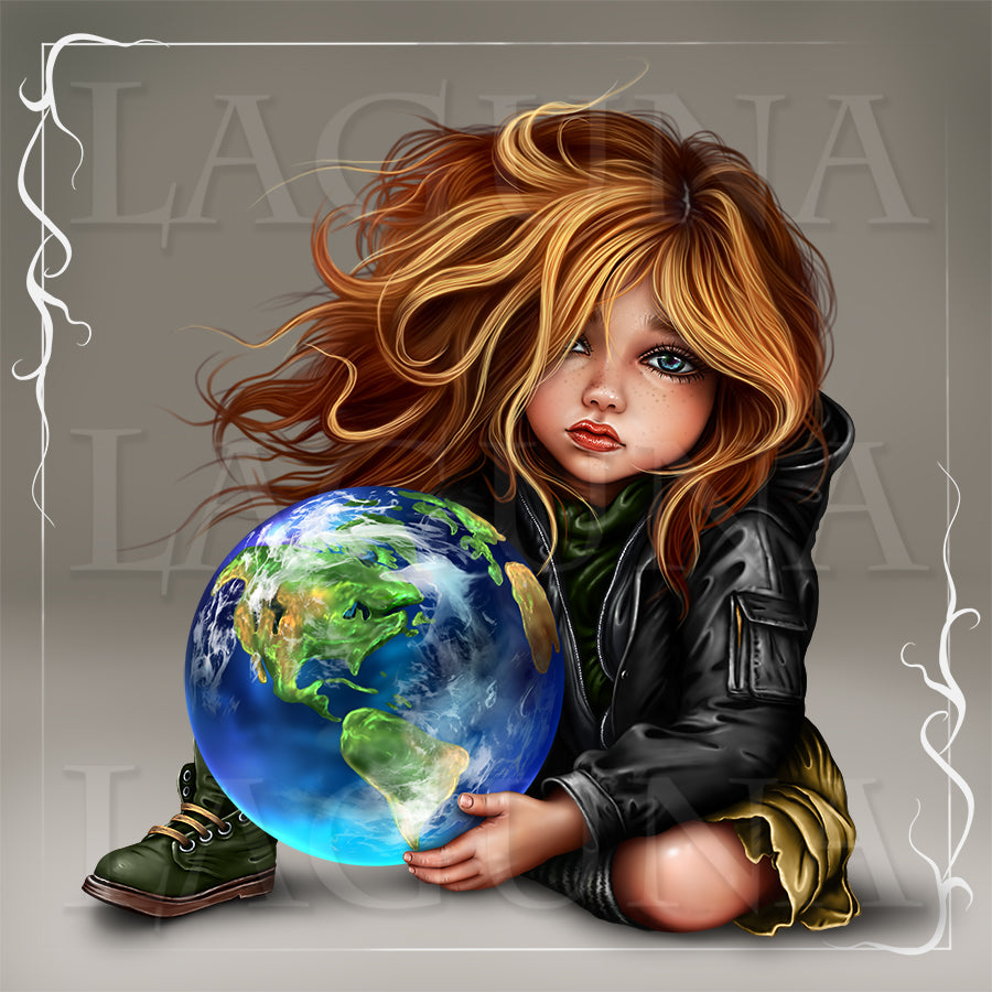 Earth Day (Post Apo Girl)