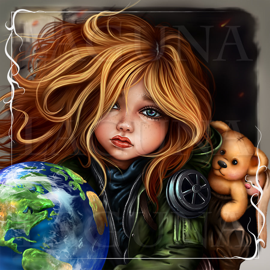 Earth Day (Post Apo Girl)