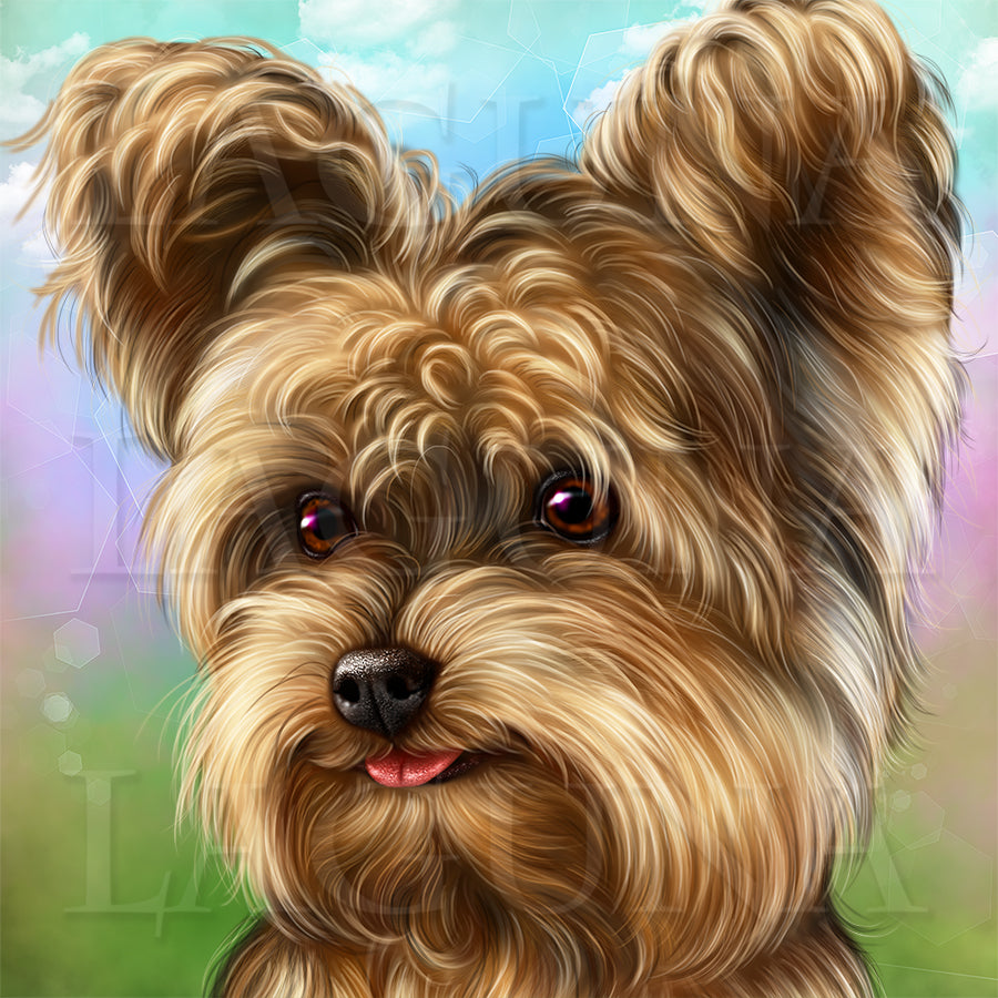 Easter Yorkie