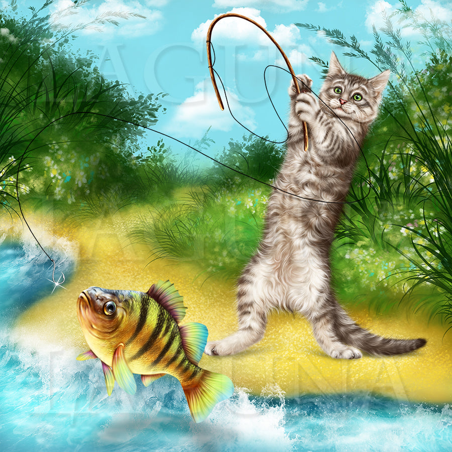 Fishing Kitty