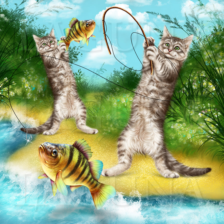 Fishing Kitty