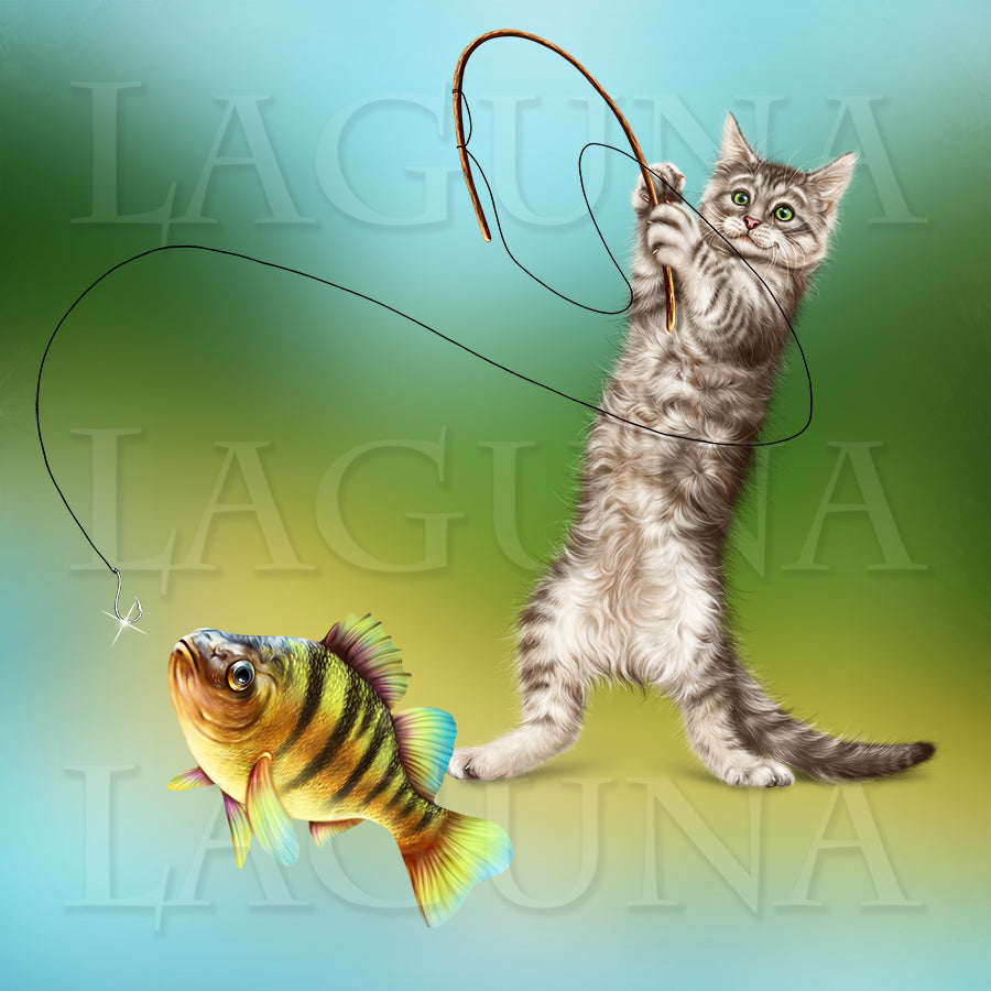 Fishing Kitty