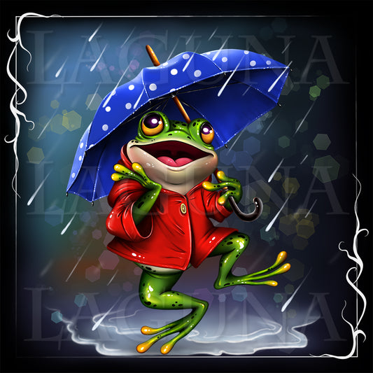 Frog Dancing in the Rain