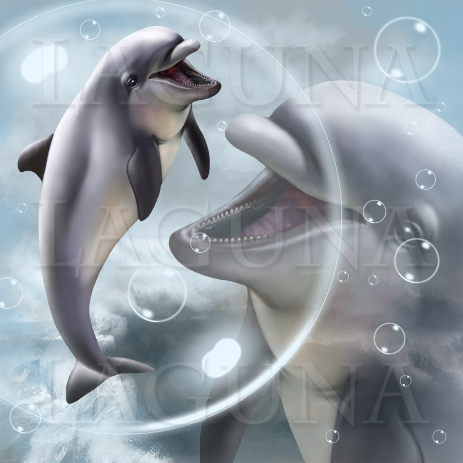 Girl and a Dolphin