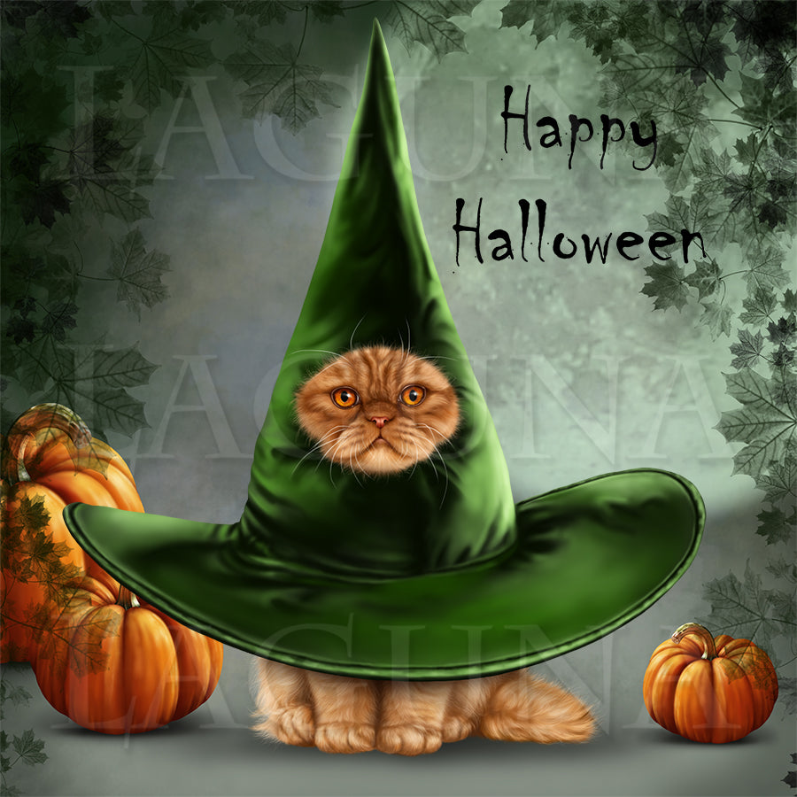Halloween Christmas Kitty
