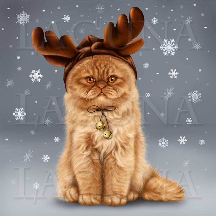 Halloween Christmas Kitty