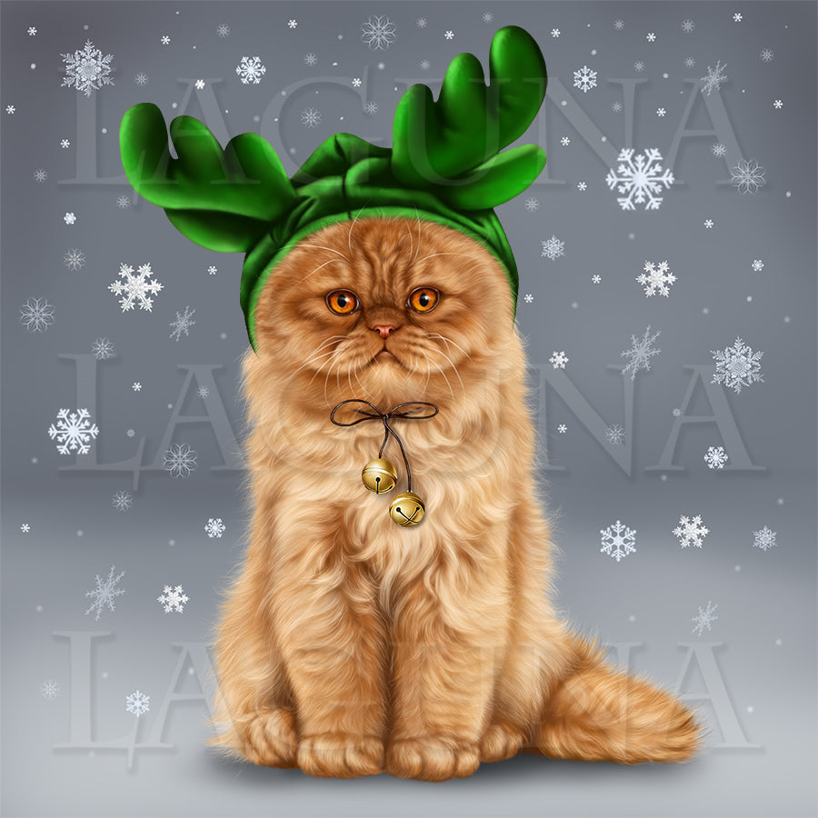 Halloween Christmas Kitty
