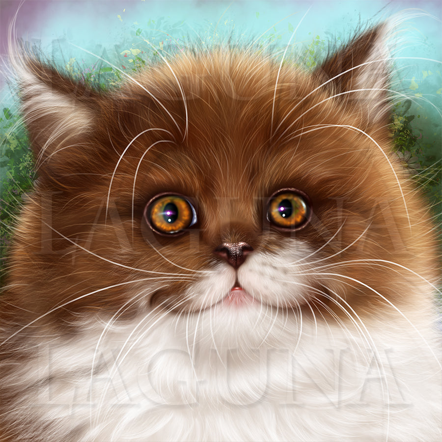Kitty and Balls of Wool