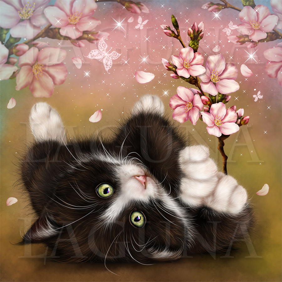 Kitty in Blossom