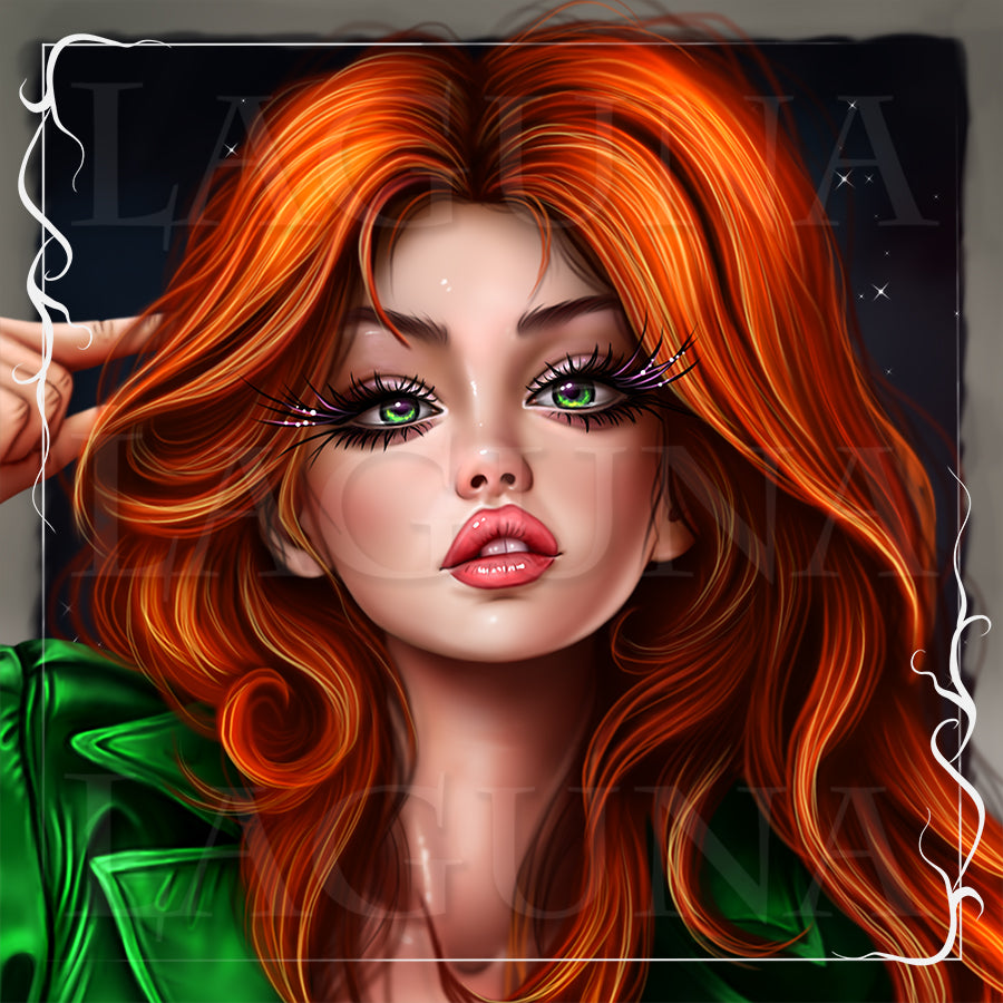 Leprechaun Girl Riding a Bat