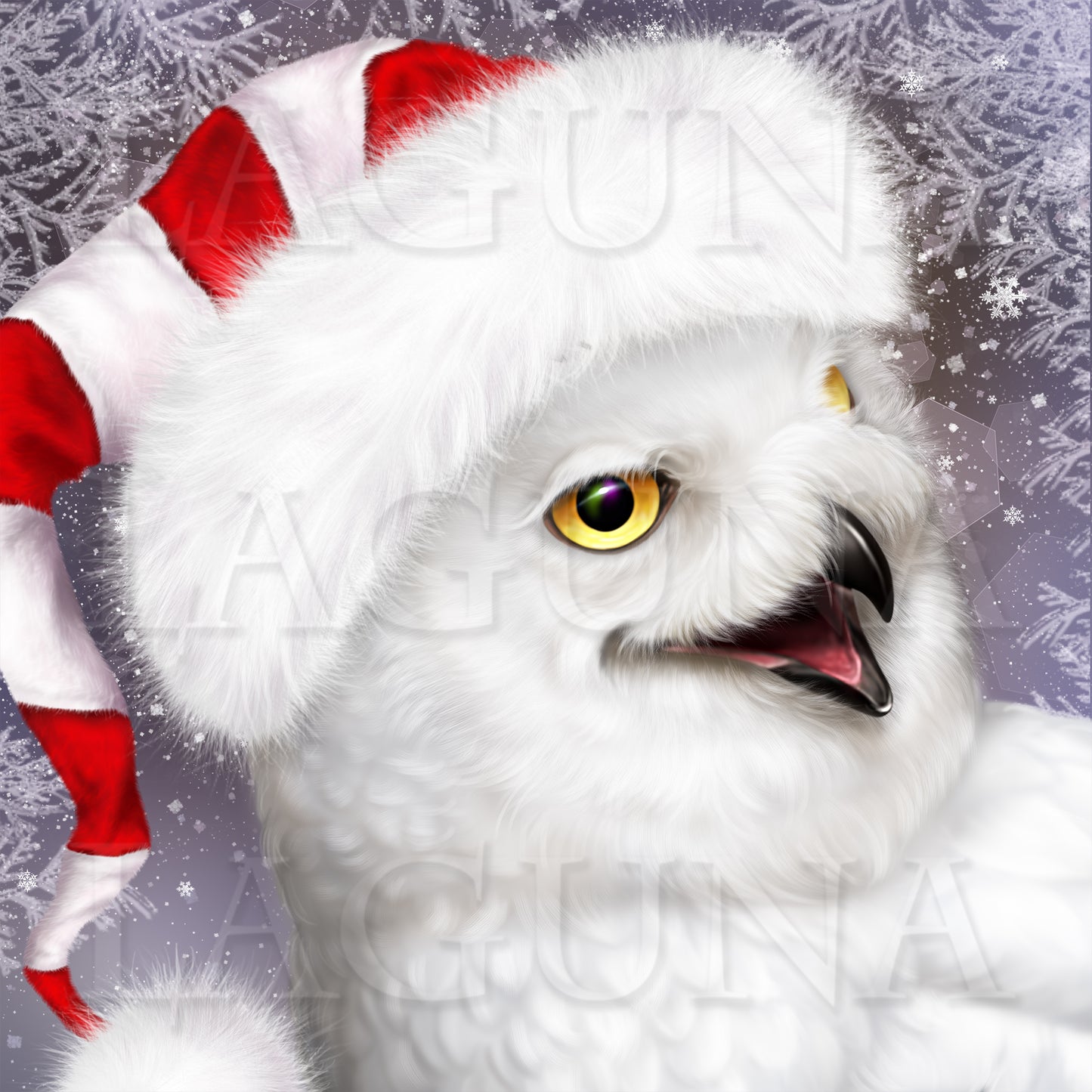 Letter to Santa (Little Girl with Owl)