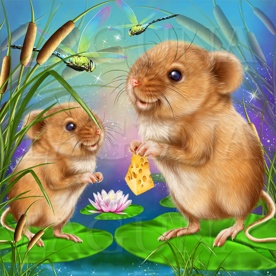 Little Mouse and Dragonfly