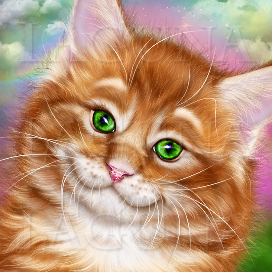 Miss Leprechaun and a Kitty