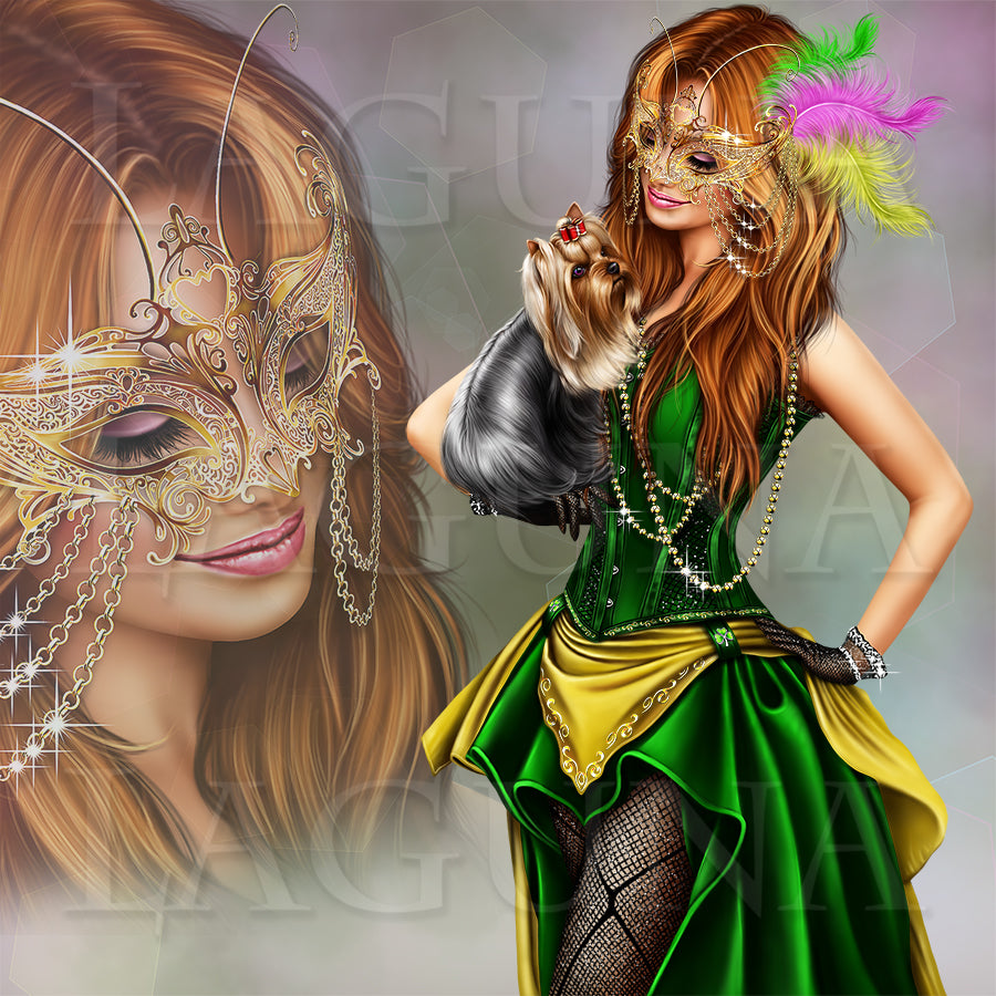 Miss MardiGras (Leprechaun)