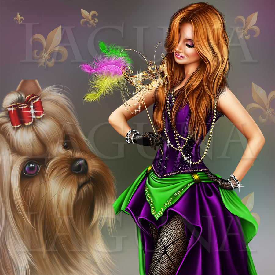 Miss MardiGras (Leprechaun)