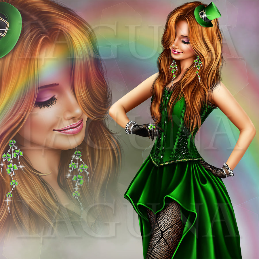 Miss MardiGras (Leprechaun)