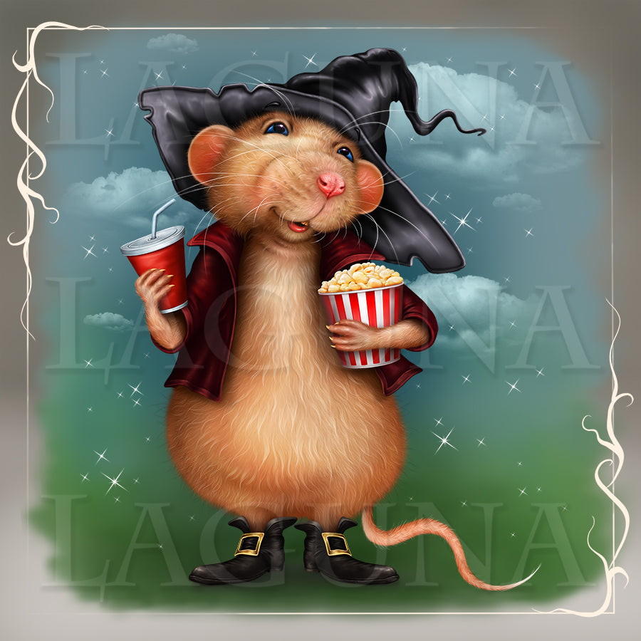 Mouse the Popcon Fan