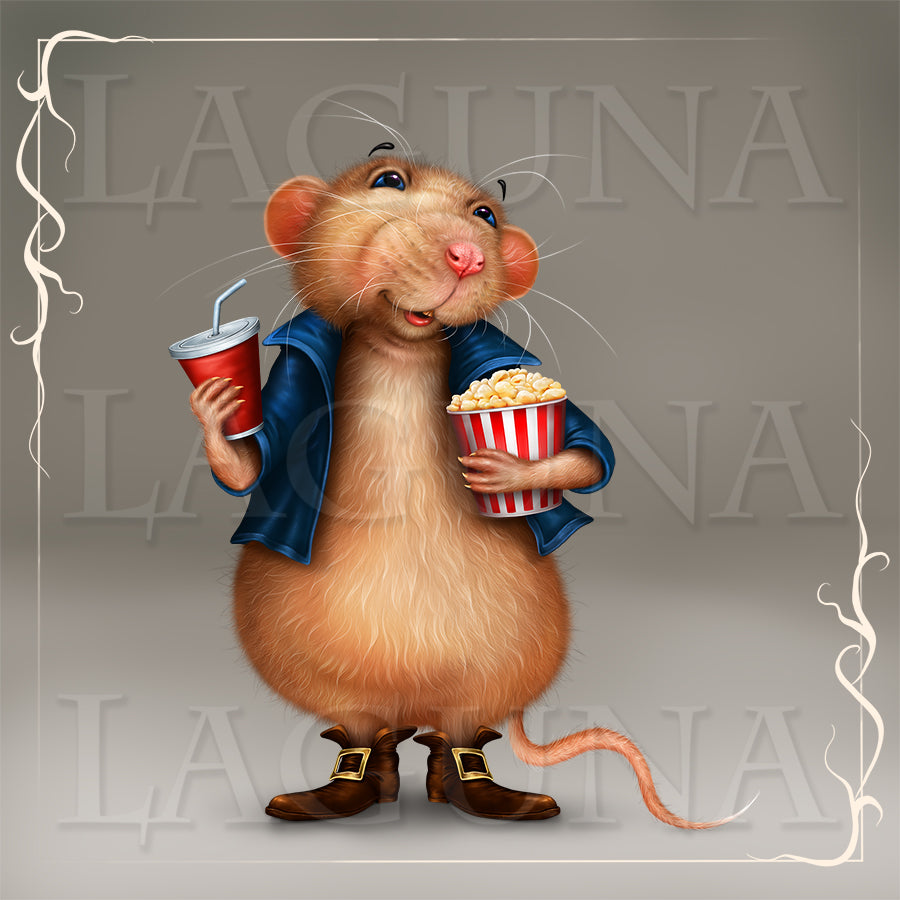 Mouse the Popcon Fan