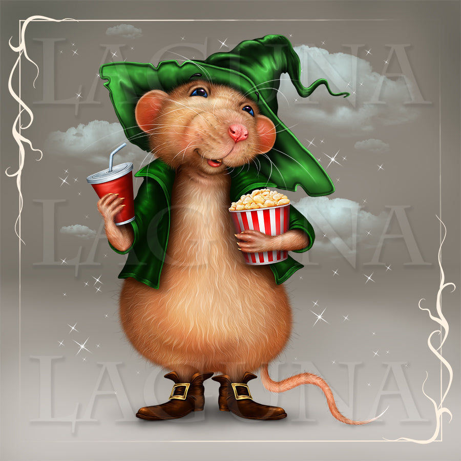 Mouse the Popcon Fan