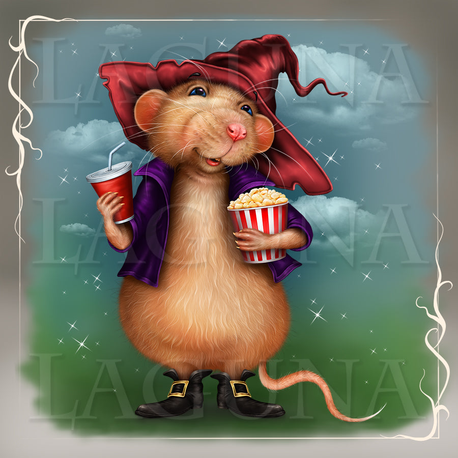 Mouse the Popcon Fan