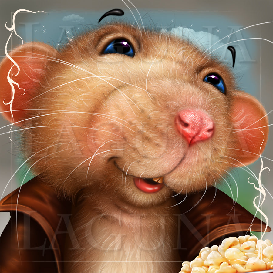 Mouse the Popcon Fan