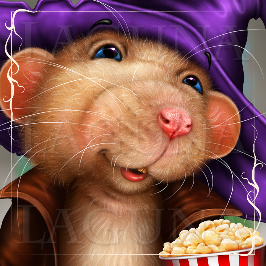 Mouse the Popcon Fan