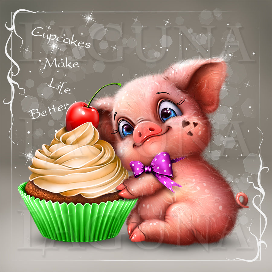 Piggy and Cupcake
