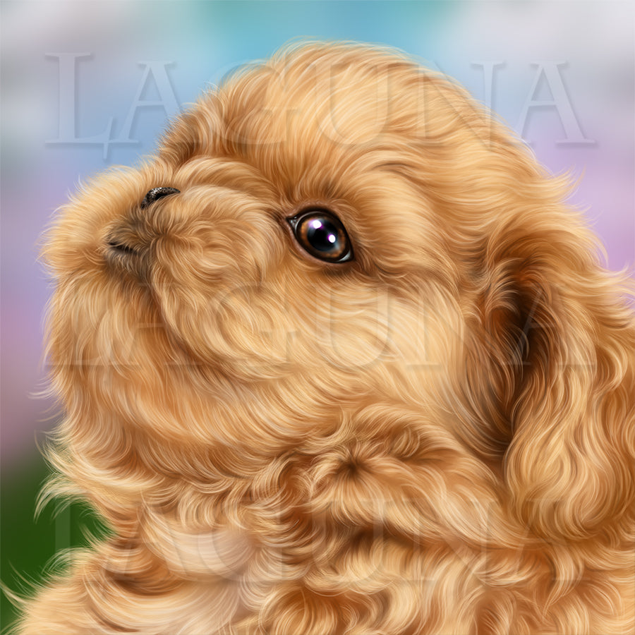 Puppy and Dandelion