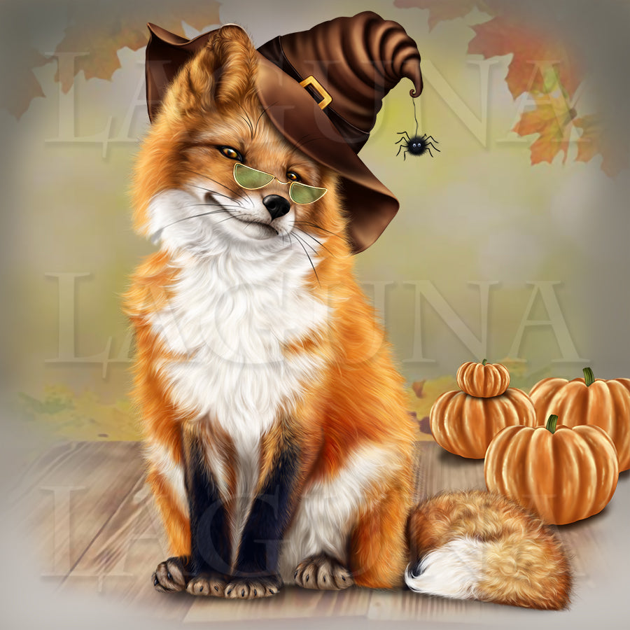 Steampunk Halloween Fox