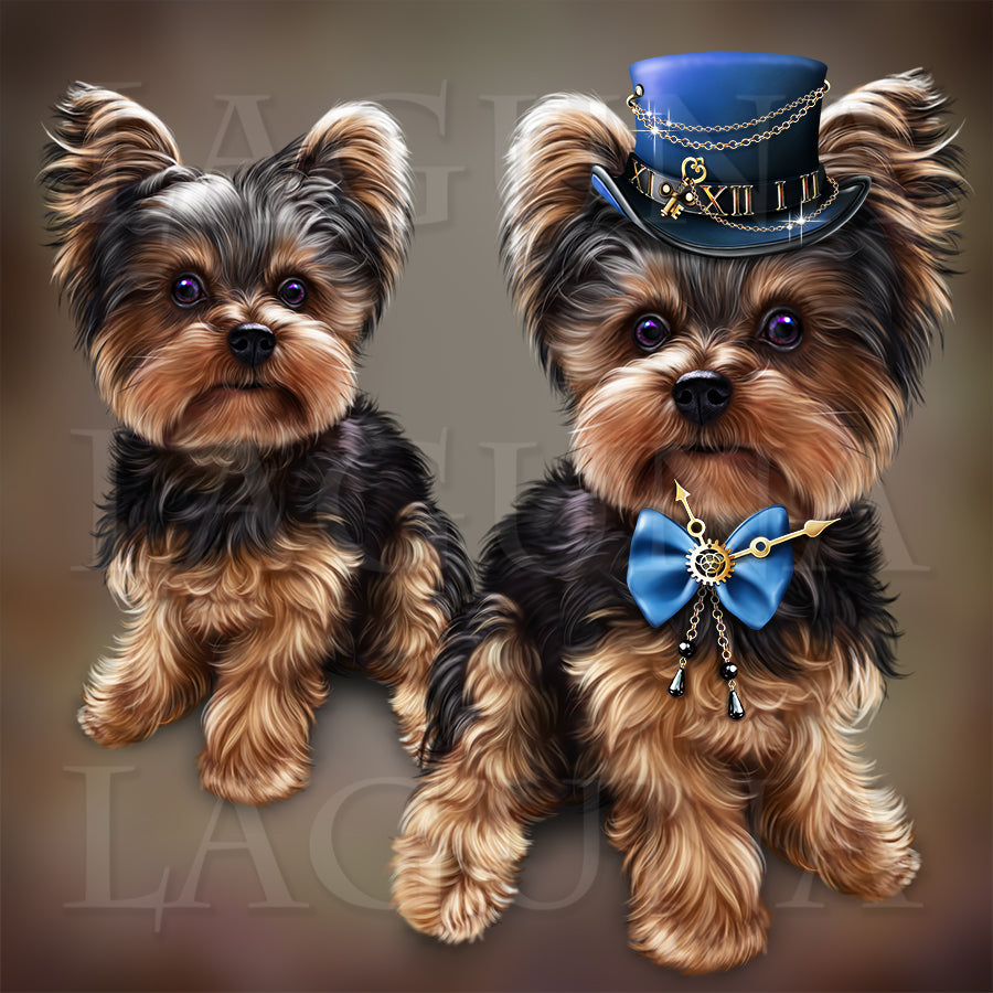 Steampunk Yorkie