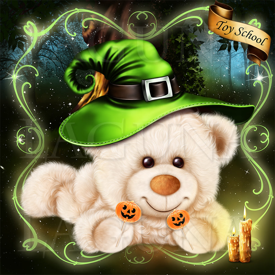 Toy School (Girl with Bear)