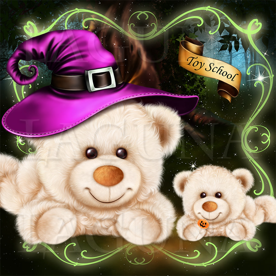 Toy School (Girl with Bear)